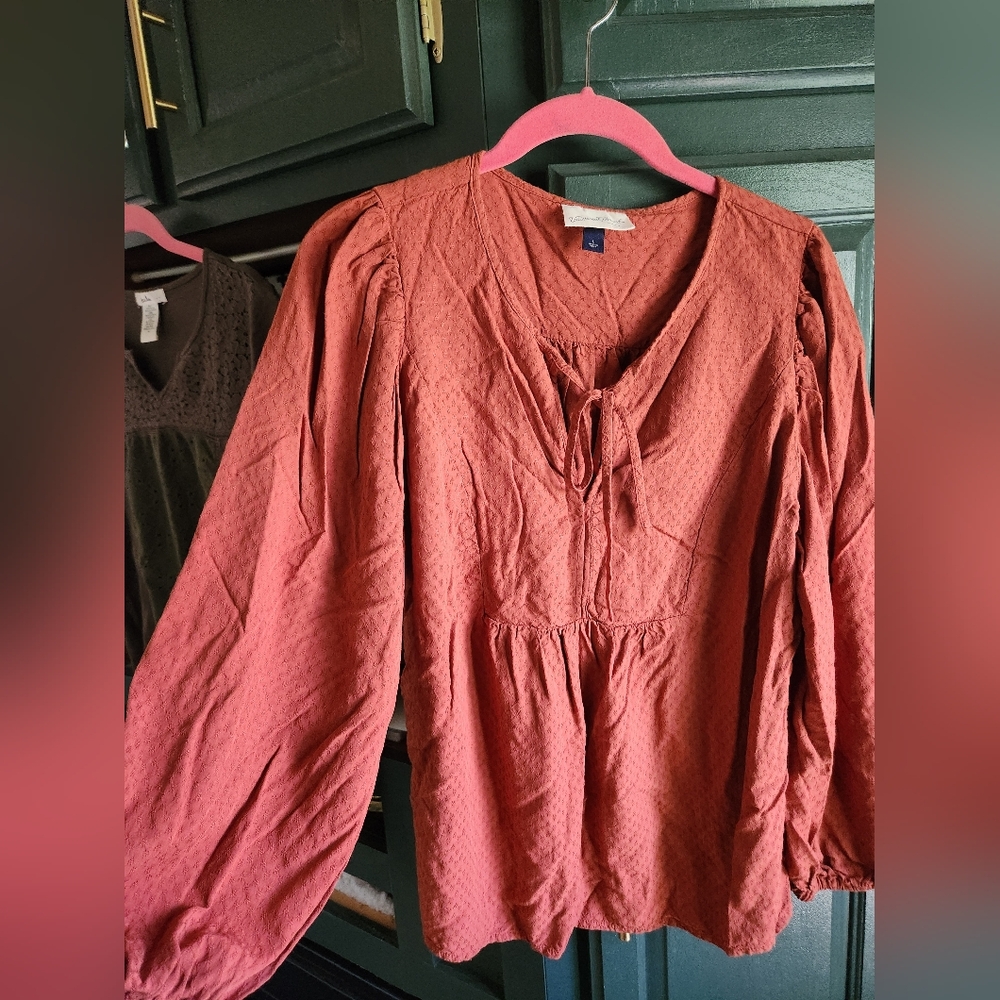 Women's Universal Thread Quarter sleeve Blouse